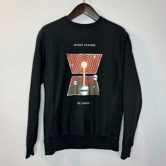 The Weeknd XO After Hours Till Down USA Tour 2022 Sweatshirt Unisex  Black - Picture 1 of 10